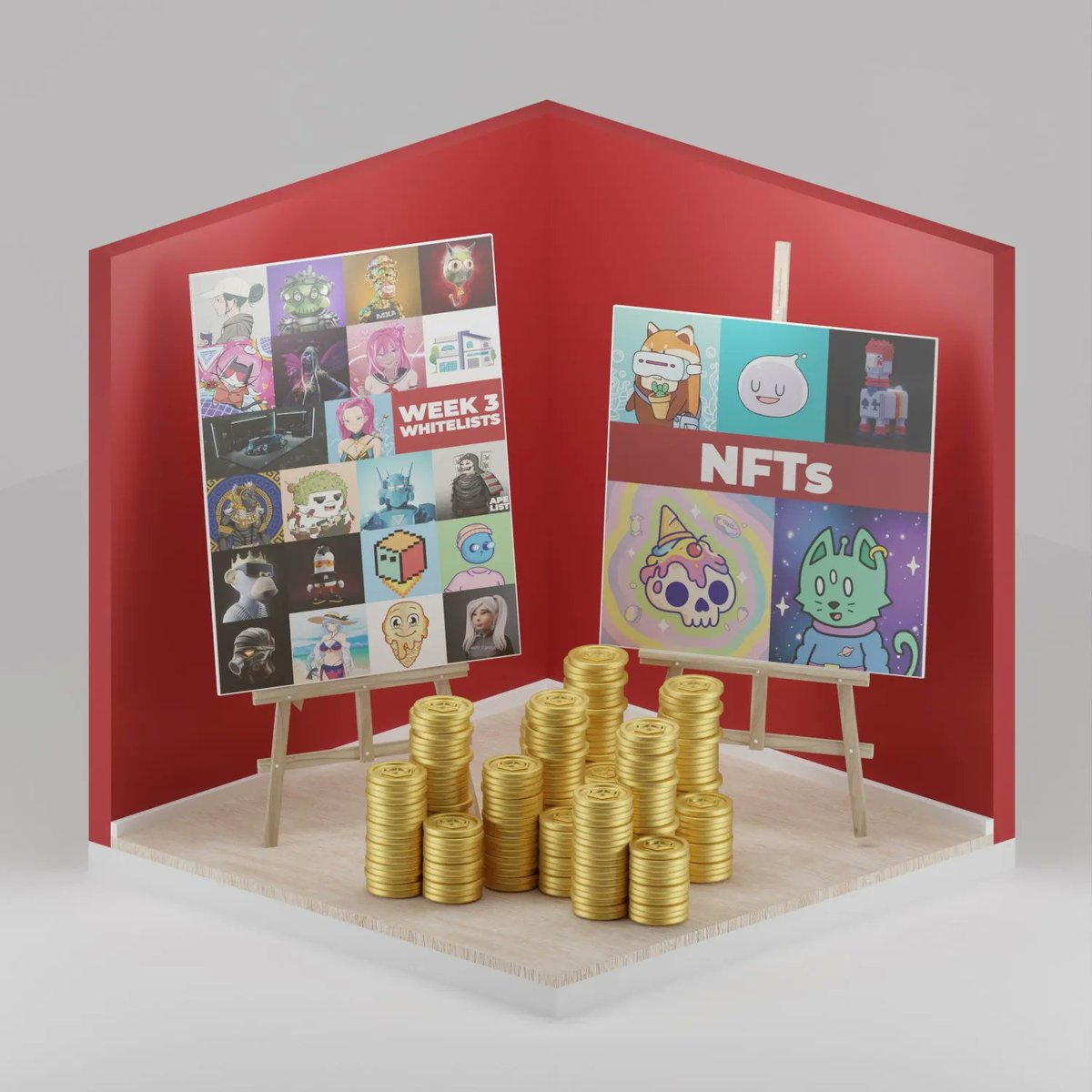 isoworldnft's tweet image. [🎁Gift Room 3rd Opening🎁]

Free NFTs for Gift Room!
@TastyBonesNFT 
@ALPACADABRAZ 
@CosmicCats_
@PlanktoonsNFT 
@SquishiverseNFT 
@FortuneFriends_ 
&amp;gt;600 WLs!
&amp;gt;2,000,000 $ISO!

1. Follow @isoroomnft @isoandy_ 
2. RT &amp;amp; Tag 3 isofrens
3. Comment w/ what gifts you have received!