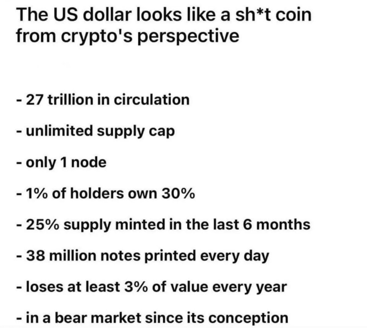 MoonshotTim's tweet photo. Interesting prospective. That’s why #safemoon is the #evolution https://t.co/aOVRKOAs89