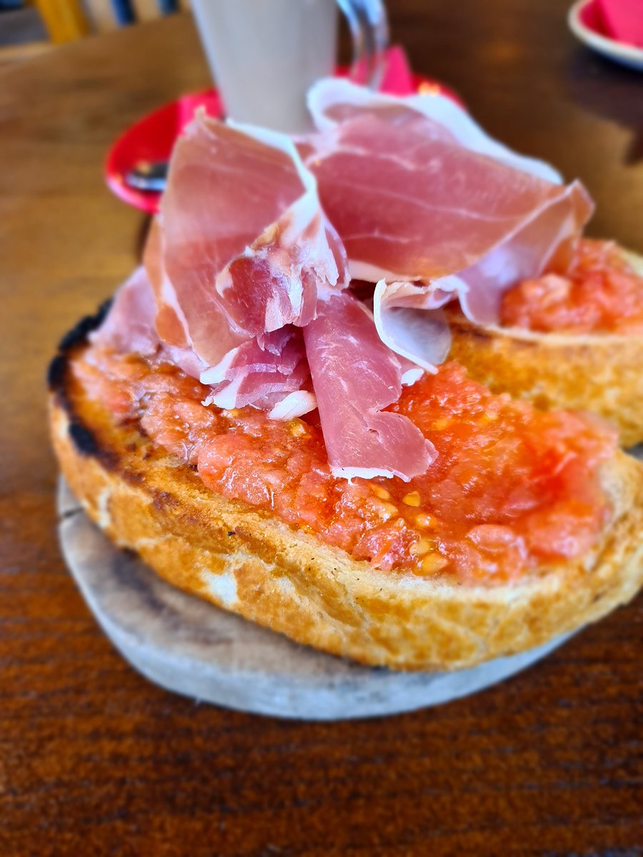 Delicious pan catalán from <a href="/LaCantinaHM/">La Cantina</a> Heaton Moor. Thanks guys for a great lunch! #tapas #heatonmoor #stockport