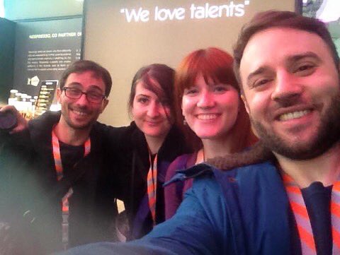 dorasound's tweet image. Meeting these incredible people 6 years ago was the best part @berlin_talents  ⭐️ 
Miss you all! 
#66thberlinale
@AlokanandaD @RafaelLeloup @alimurraysound @emk_music @PessiLevanto @FranciscoEToroR @wildtrax1