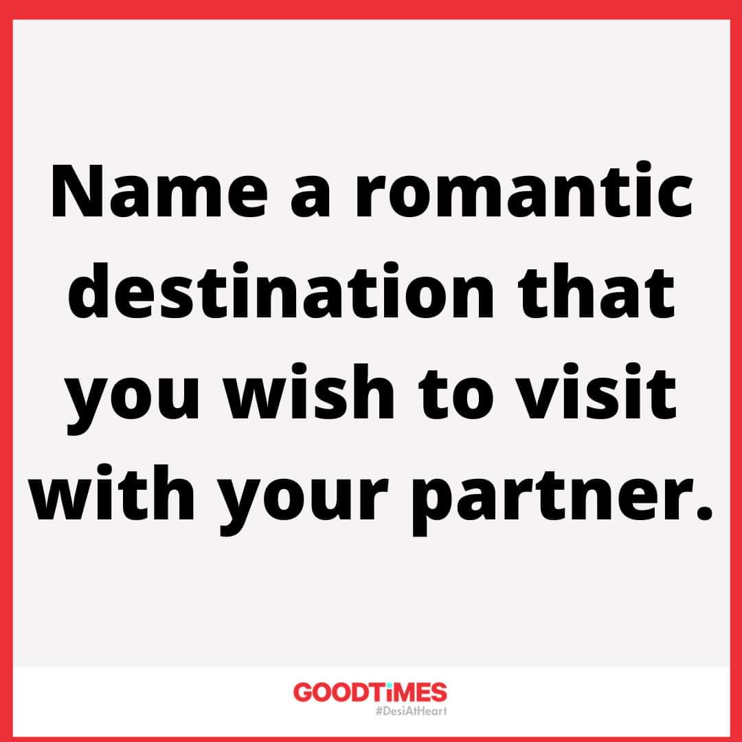 ndtvgoodtimes's tweet photo. Name your dream destination that you would like to visit with your partner.
#travel #india #vacation #abroad #romanticdestination #destination https://t.co/j62BSZHCVr