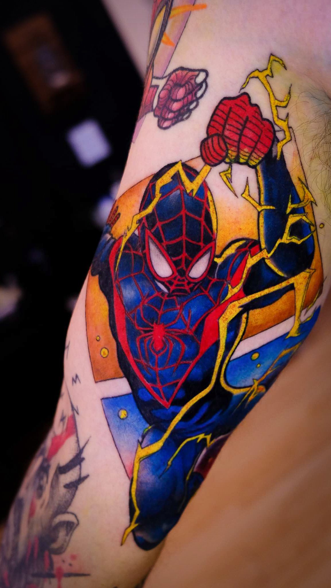 999 Miles morales tattoo  rJuiceWRLD