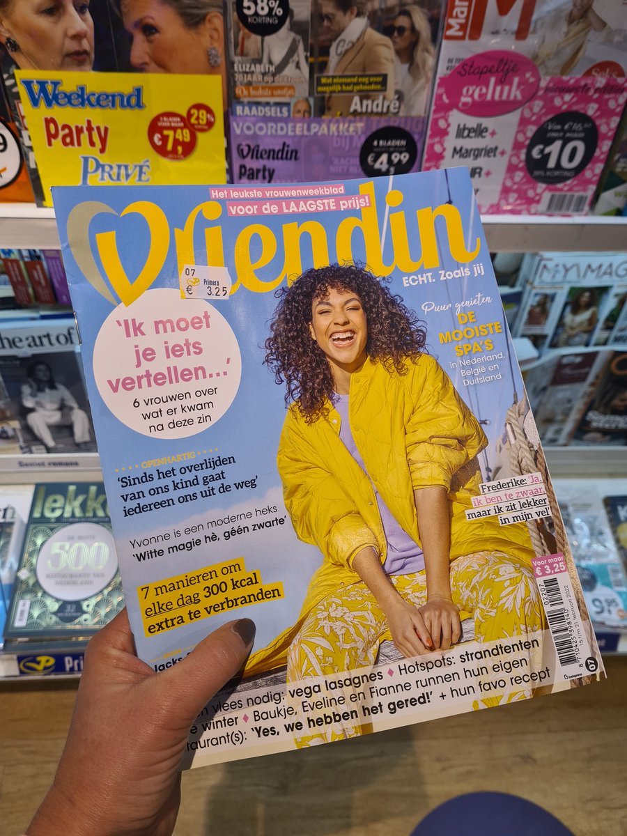 Deze week deel ik de Wellness Spots tips offline! <a href="/VriendinNL/">VriendinNL</a> heeft ons gevraagd wat de mooiste spa's en bijzonder fijne relax plekken in Nederland, België en Duitsland zijn. Rennen naar de winkel dus want het staat in Vriendin van deze week. #wellnesstrends