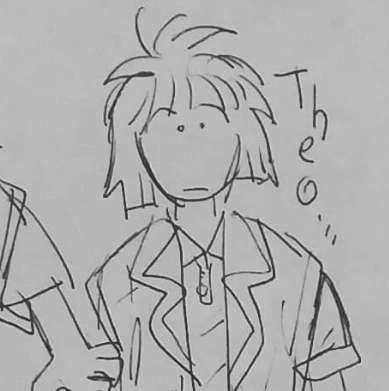 theo is my most favorite character to draw rn fr cause his face is literaly the most thing ever.... 