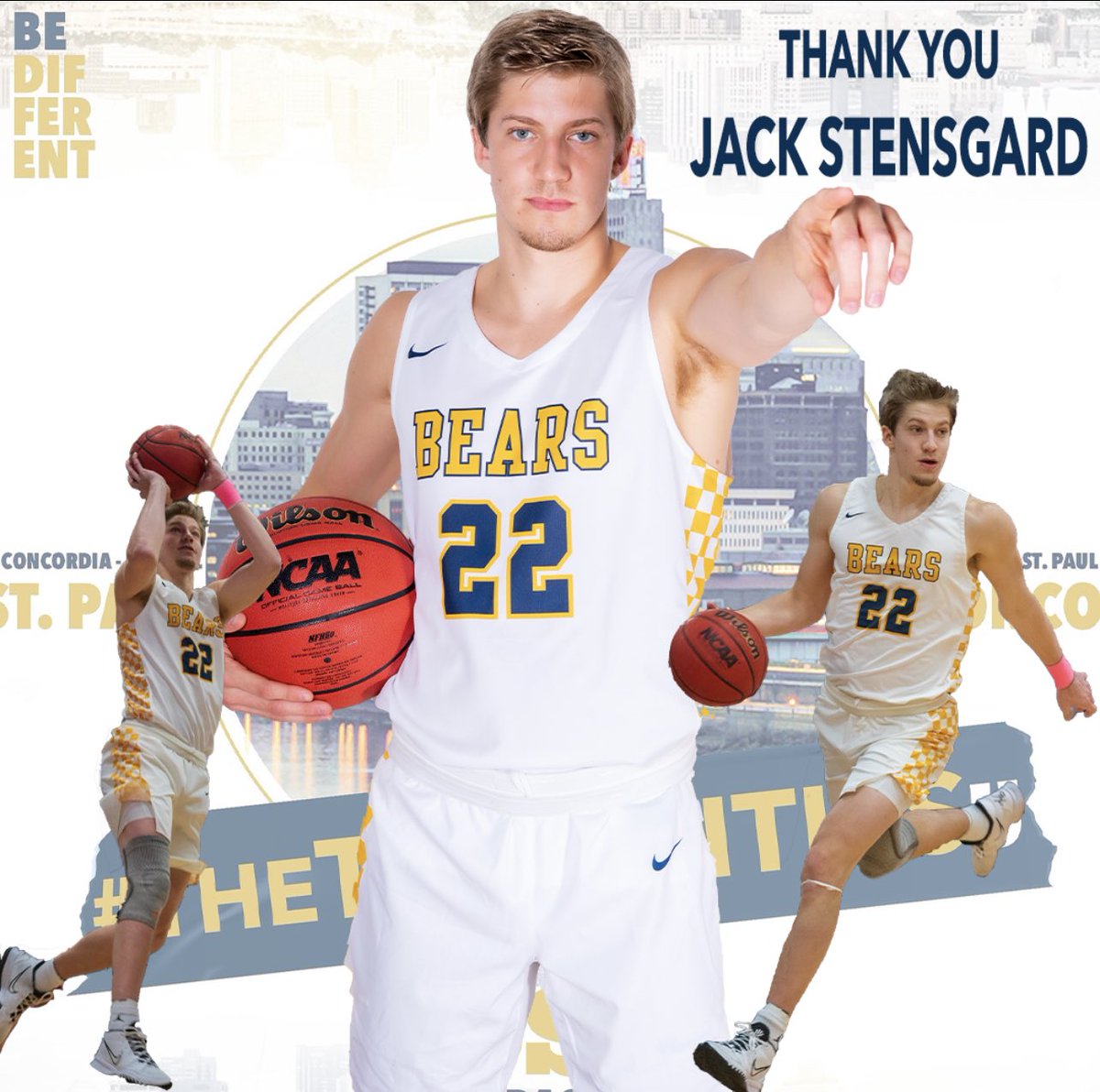 CSPBearsMBB's tweet photo. THANK YOU @JackStensgard ! 

#BEARFAMILY https://t.co/AUh65tq6NH
