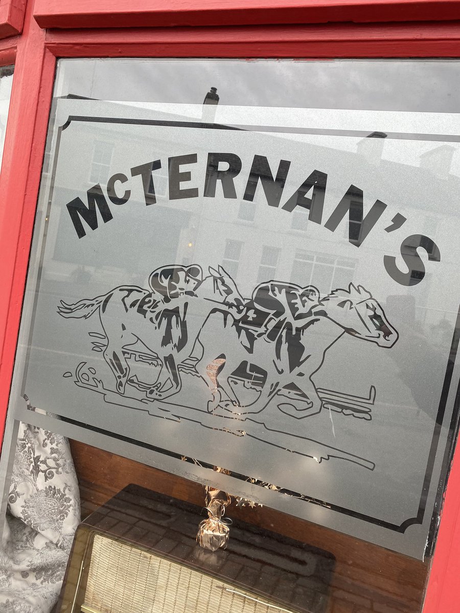 BettingSitesCom's tweet photo. Kilcullen, Co. Kildare, Ireland, pub window (2022) https://t.co/RGitjr7AJS
