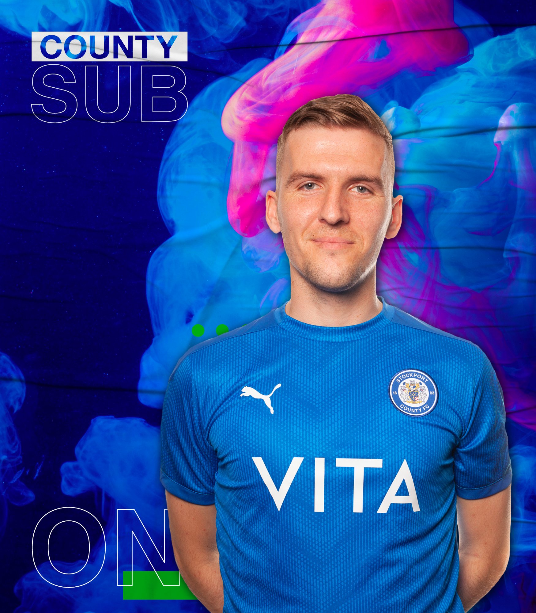 Stockport County on Twitter "COUNTY SUB (76') Mark Kitching is on