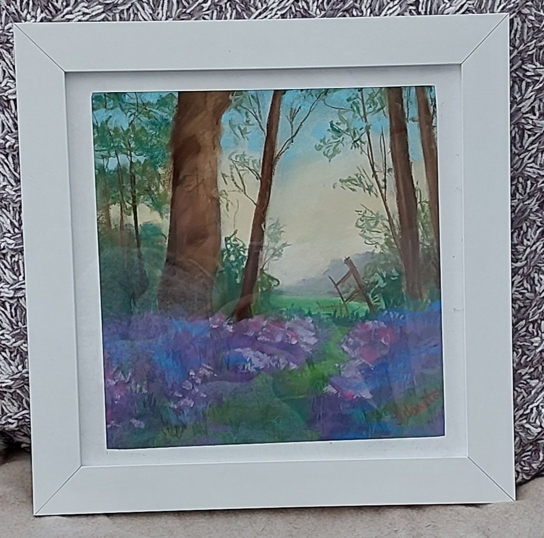 TraceyHam4's tweet photo. Pastel done today #THamiltonArt https://t.co/7GiEbtF9hc