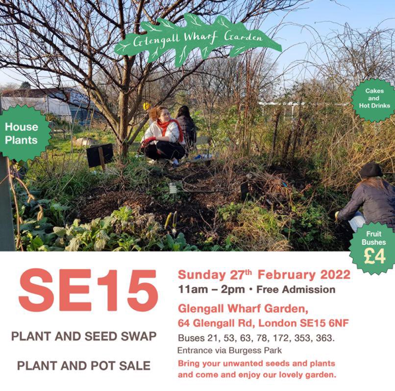 The GWG Plant Sale and Swap is back next Sunday 27th! Fruit bushes galore, houseplants aplenty and a multitude of seeds all available to buy or swap. Hope to see you there! 🌱💚