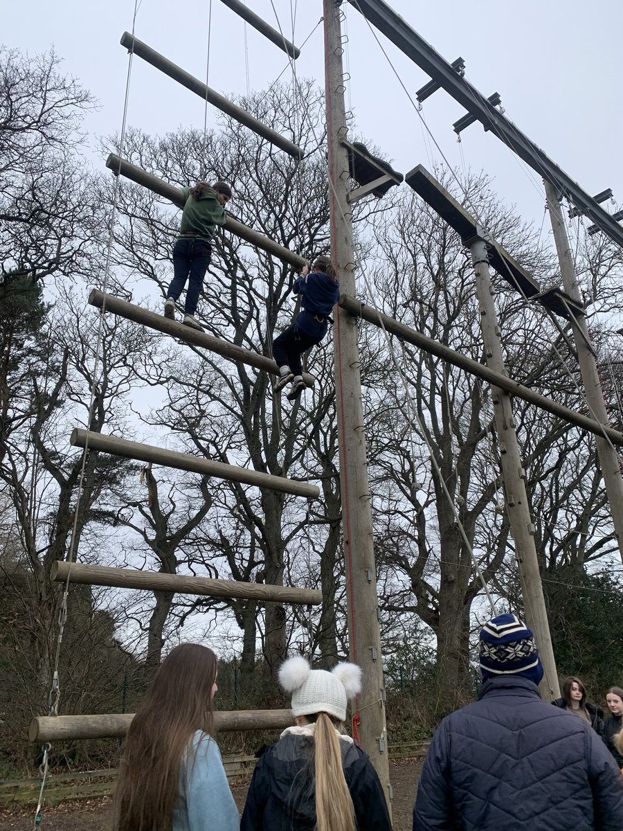 CoachingAca_TW's tweet photo. Plenty going on this morning! Jacobs Ladder, Fire Building a lovely lunch followed by Session 2 of the @YouthSportTrust Young Coaches Academy! Team work, resilience, out of comfort zone experiences all contributing to a great morning! #care2lead #tnl https://t.co/nTITcM9jN8