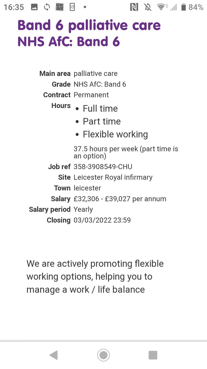 UHL Specialist Palliative Care Team (@palliativeuhl) on Twitter photo Band 6 opportunities to join our team. Closing date 3/3/22.
Call the LRI or GH Palliative care offices or email Gayle.Hemstock@uhl-tr.nhs.uk to chat/arrange an informal visit or to shadow a member of the team. <a href="/CHUGGScmg/">CHUGGS</a> <a href="/JanePickard9/">Jane Pickard 💙</a> <a href="/nag2710/">Natalie G - RN 💙</a> <a href="/DrRosieBronnert/">Rosie Bronnert</a> <a href="/SPELTIP1/">UHLPalliative2</a> Band 6 opportunities to join our team. Closing date 3/3/22.
Call the LRI or GH Palliative care offices or email Gayle.Hemstock@uhl-tr.nhs.uk to chat/arrange an informal visit or to shadow a member of the team. <a href="/CHUGGScmg/">CHUGGS</a> <a href="/JanePickard9/">Jane Pickard 💙</a> <a href="/nag2710/">Natalie G - RN 💙</a> <a href="/DrRosieBronnert/">Rosie Bronnert</a> <a href="/SPELTIP1/">UHLPalliative2</a>
