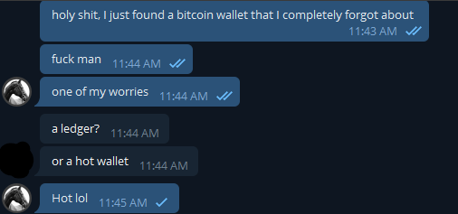 TheFlowHorse's tweet image. Holy Shit I just found a #Bitcoin wallet I completely forgot about.

Going to do something nice and give away 2000$ in BTC.

20 of you will get dinner on me.

Share if you want to be part of it, will randomly pick on Monday morning.