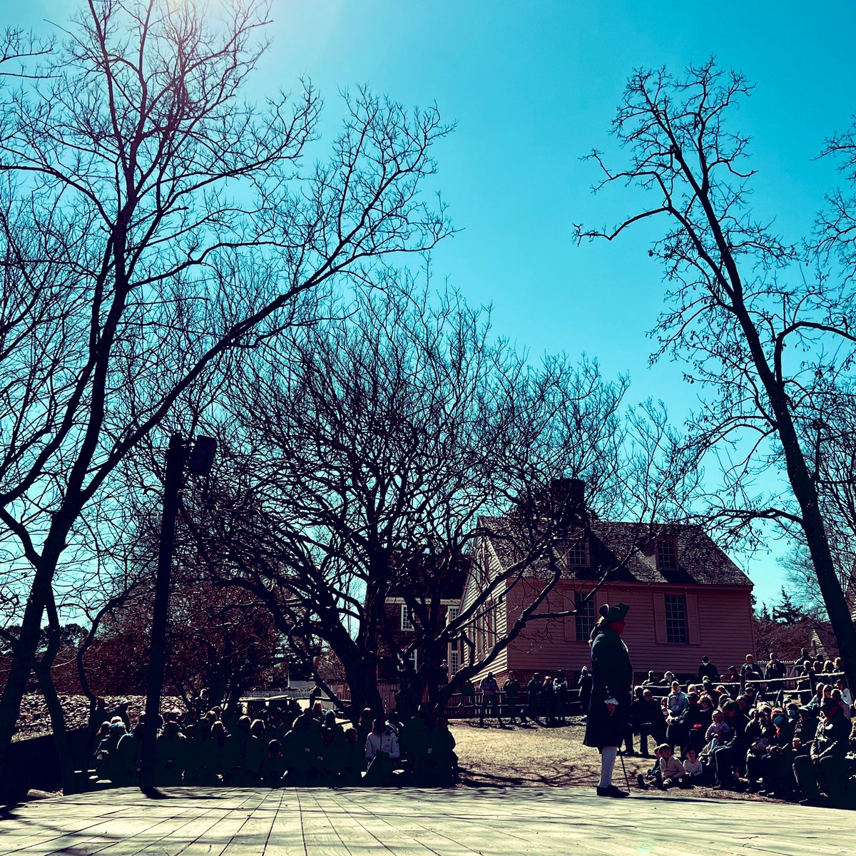 BREAKING: President George Washington tells Williamsburg crowd he will not seek re-election, says he will retire from public life; delivers powerful speech on the “strength of our Union.”