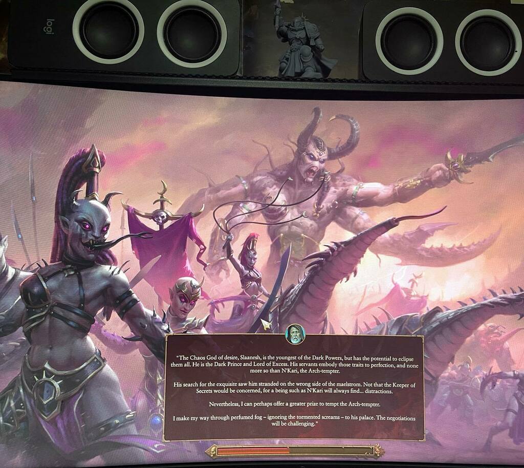 Asmodire's tweet photo. This was a mistake… I am too busy for this.. 🙈🙈🙈 #warhammertotalwar3 #turnbacknow https://t.co/q9SfZPoT4P https://t.co/LXRmqeVJTk