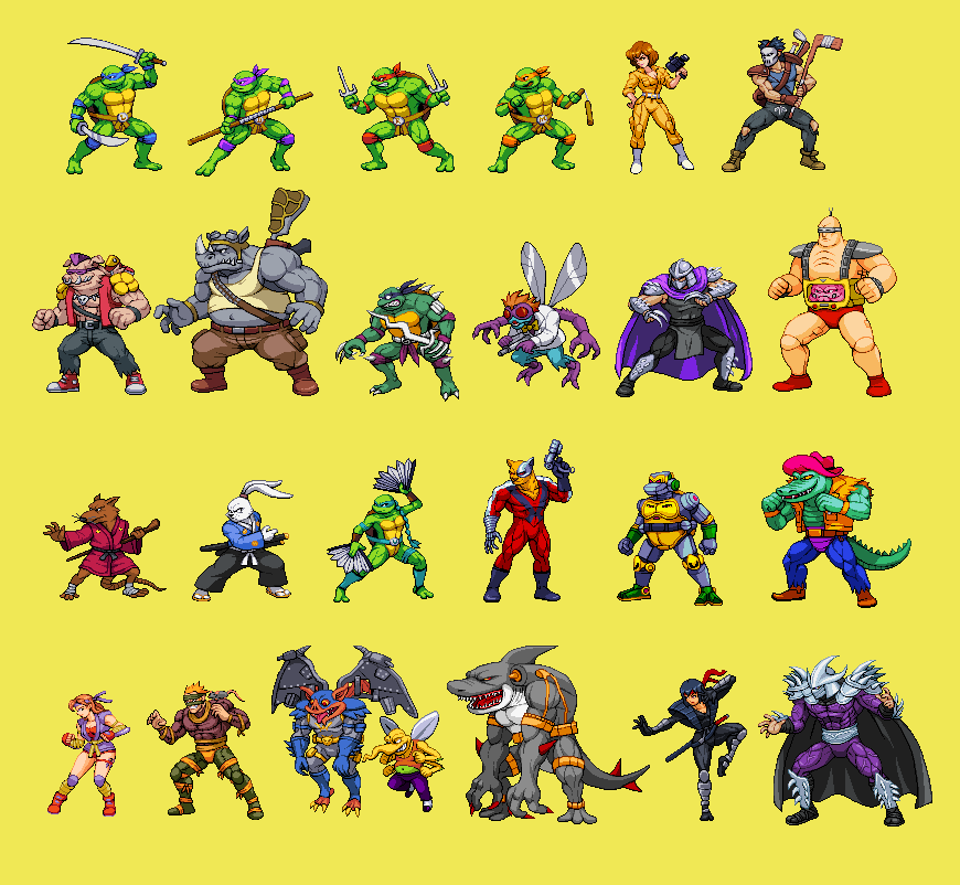 Nico_1805_'s tweet photo. My whole TMNT set. Who do you think it's missing? https://t.co/4lItzJMZg4