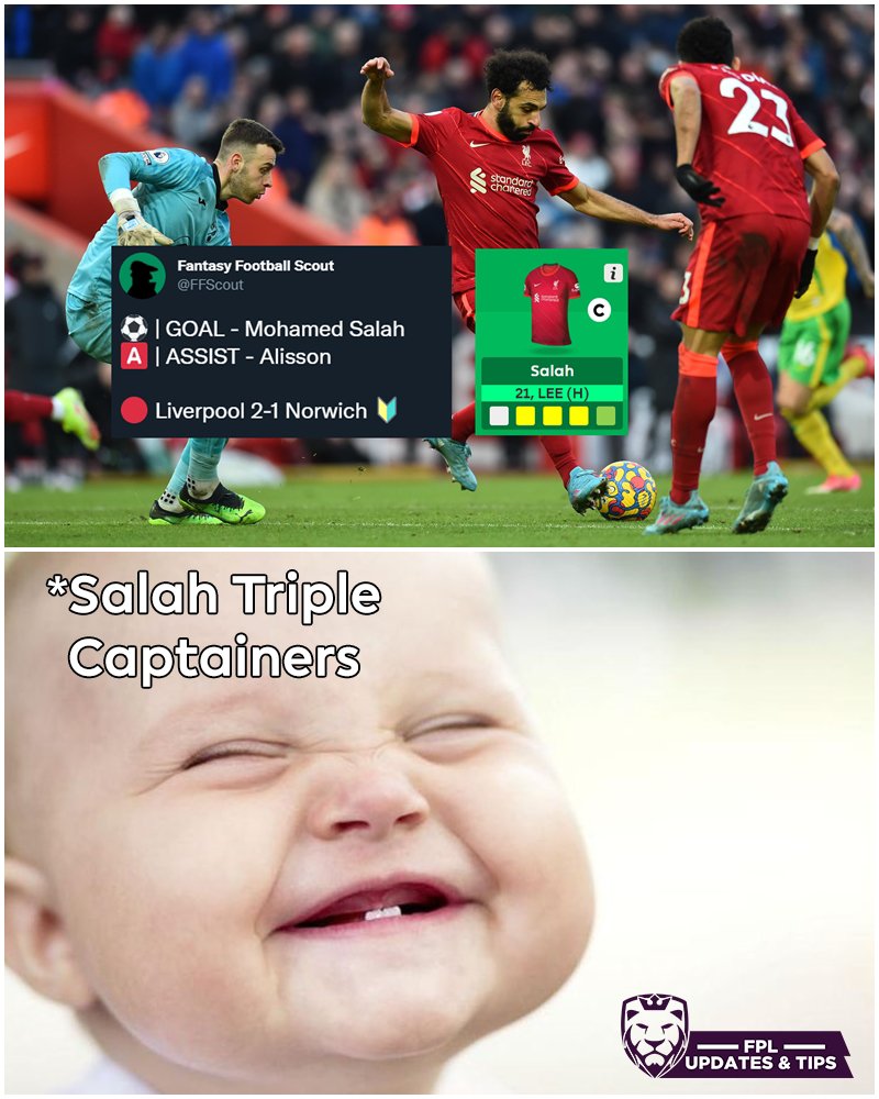 THANK YOU SALAH ! #FPL #DGW26