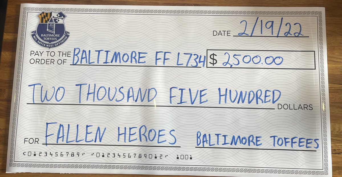 Baltimore Firefighters IAFF Local 734 tweet media