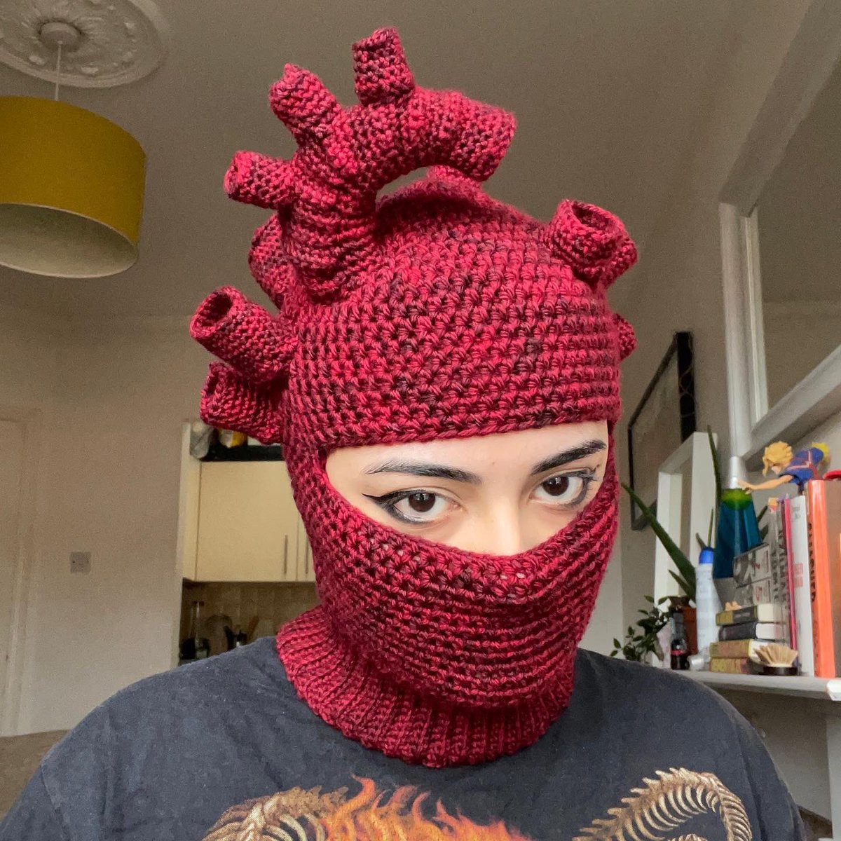 🫀 anatomical heart balaclava 🫀