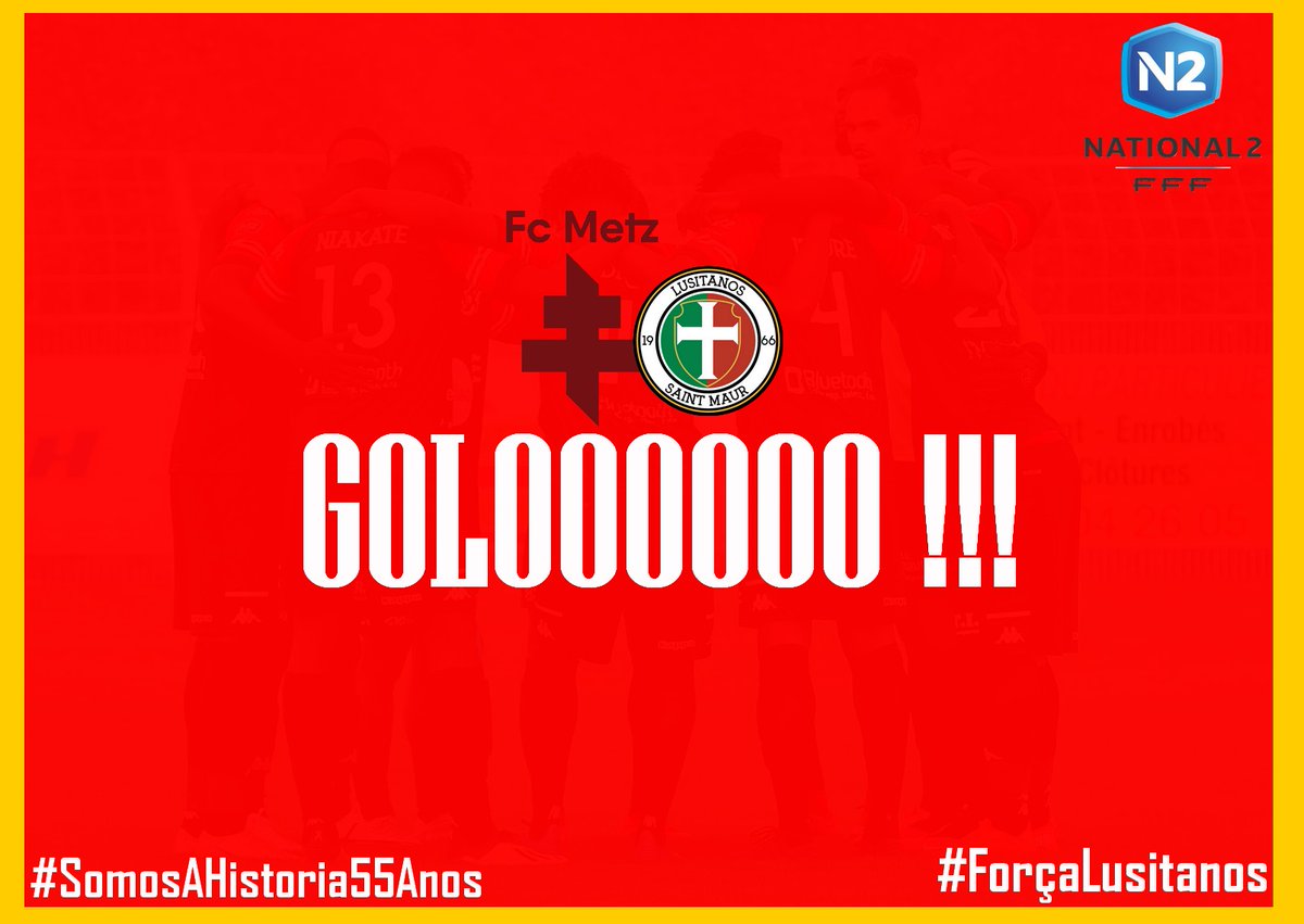 USLUSITANOS's tweet photo. #FCMUSL / 0️⃣-1️⃣⏳8ème
Entame parfaite pour les Lusitanos !
Bien servi en retrait par Niakaté, Kouakou laisse filer le ballon pour Karamoko qui ouvre la marque !
Superbe but !
#ForçaLusitanos https://t.co/SkmFtjVDAf