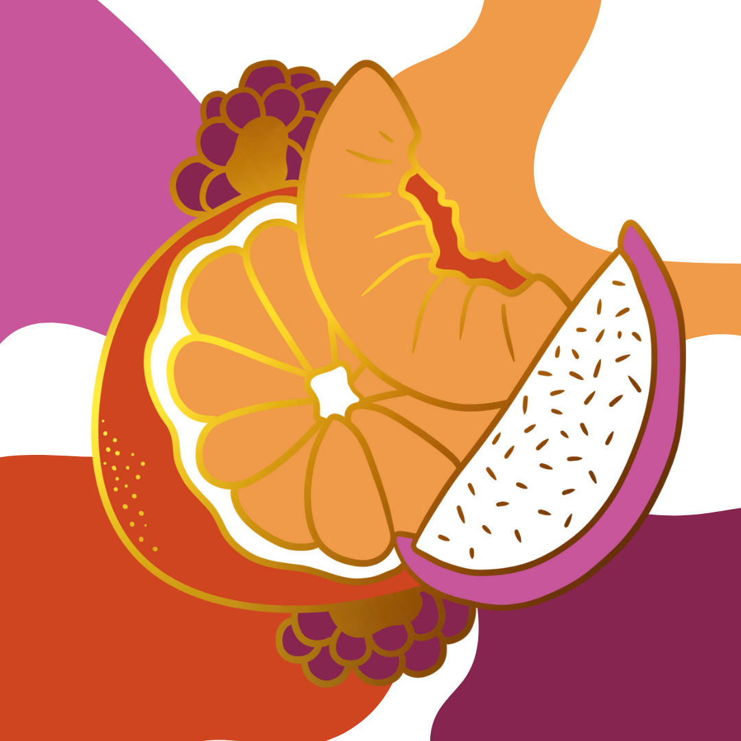 keantoloci's tweet photo. New project I'm working on involving subtle pride flags using fruit! Here is the one for the lesbian flag, which one should be next? https://t.co/9lEVzaR3oc