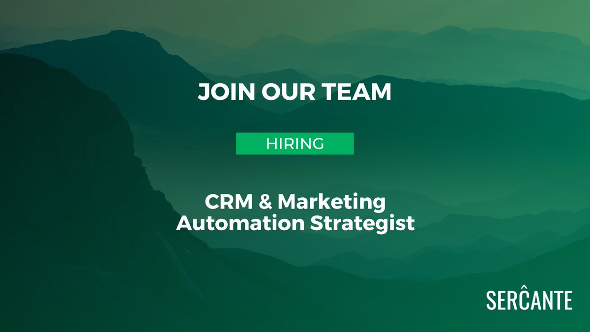 Do you know #Pardot inside and out? Are you looking for your next gig in the #Salesforce ecosystem? Join our team. We're hiring CRM &amp; Marketing Automation Strategists: bit.ly/3J597JA