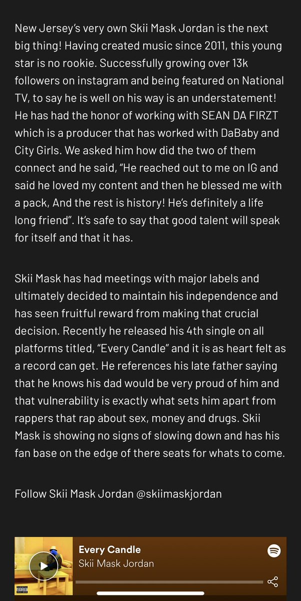 Jordanramble's tweet photo. Big S|o to MaxedHipHop for this opportunity 🙏🏾

https://t.co/flrjviC54i

Go read about me ☝🏾☝🏾☝🏾 https://t.co/AlhbvBX0Op