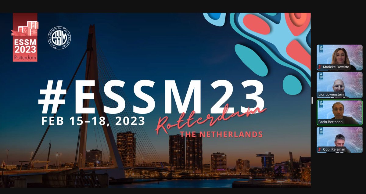 Great #ESSM2022 Congress. Congratulations to the new President-elect <a href="/jovcorona/">Giovanni Corona</a>. Thank you <a href="/CarloBettocchi/">Prof. Carlo Bettocchi</a> for your presidency and <a href="/CobiReisman/">Cobi Reisman</a> for your continuous efforts in the Society. I am looking forward to see all friends and colleagues next year in Rotterdam <a href="/essm_tweets/">European Society for Sexual Medicine (ESSM)</a>