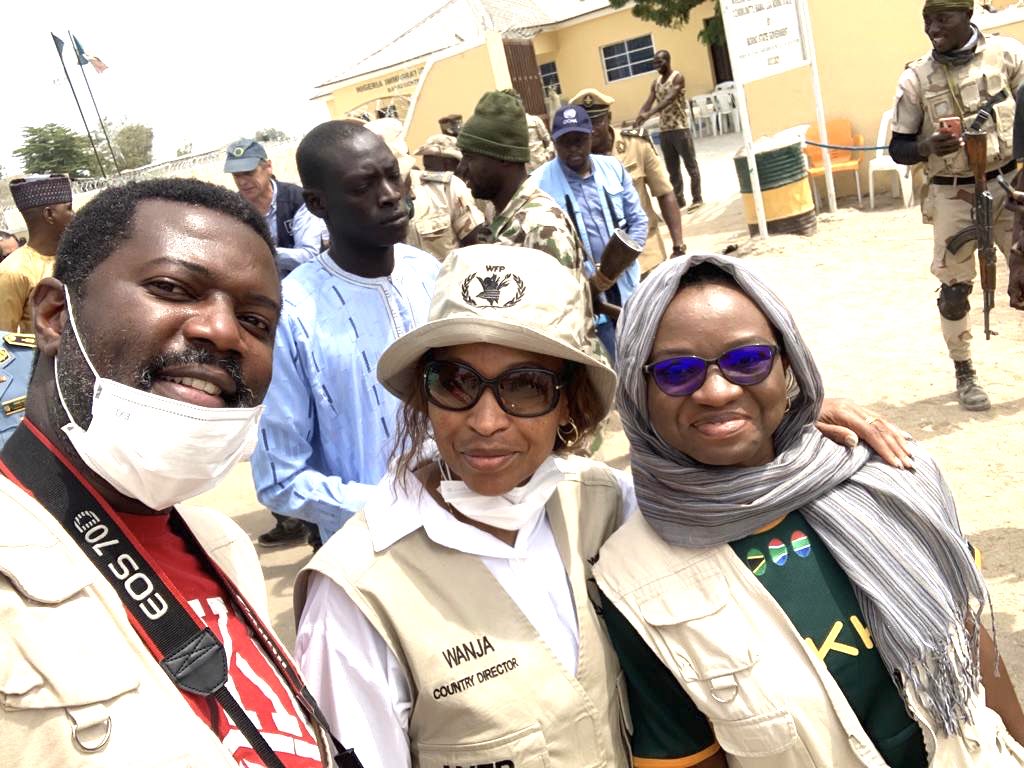 WanjaKaaria's tweet photo. What a great team‼️ 

Bravi team ⁦@WFP_Cameroon⁩. 

Grateful to be part of the team. 🙏🏽🙏🏽 https://t.co/hCCV0wIbpL