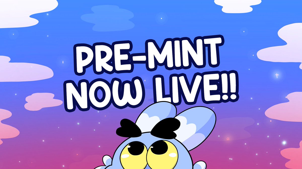 FloppyAndFriend's tweet photo. PRE-MINT IS NOW LIVE!!
Official Mint Site : https://t.co/Cw2M9ymYxo https://t.co/c4iTUPInGY