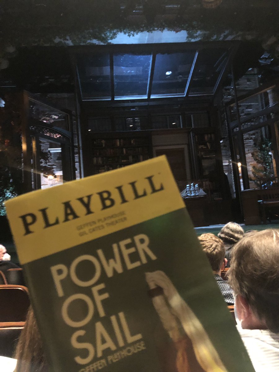 Caught #Powerofsail last night at The Geffen Playhouse - @BrandonOScott was a force of nature on stage. The entire cast is fantastic and the set design is insane. Go see it if you can! Worth the price of admission and then some. 👏🏼 🎭
