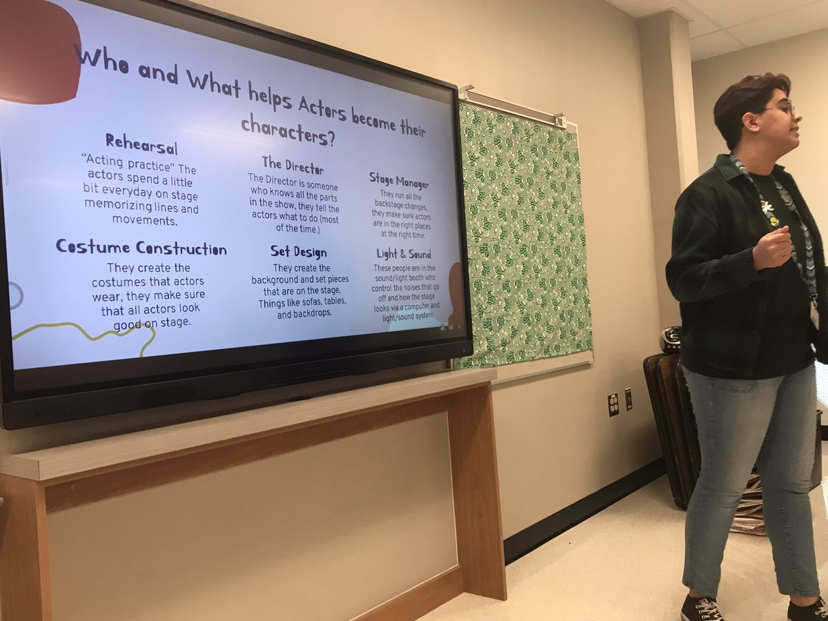 chiefs308's tweet photo. When my amazing PASS Tutor asks if she can present a lesson on Drama because theater is her passion!! She went above and beyond! Thank Miss Trousdale!! ❤️@CapistranoES @Capistrano_AP @ https://t.co/pHa90s1cbR
