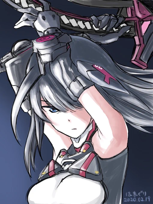 #吾妻楓生誕祭
#アリスギアお絵かき

隊長「はい、今年も遅れました。」 