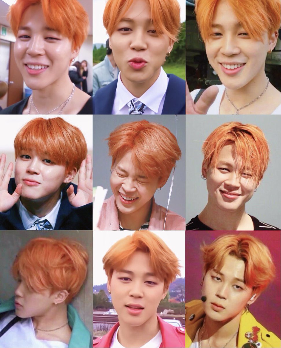 jimimstudio's tweet photo. ORANGE HAIRED JIMIN’S SUPREMACY https://t.co/xDYsvhMmUd