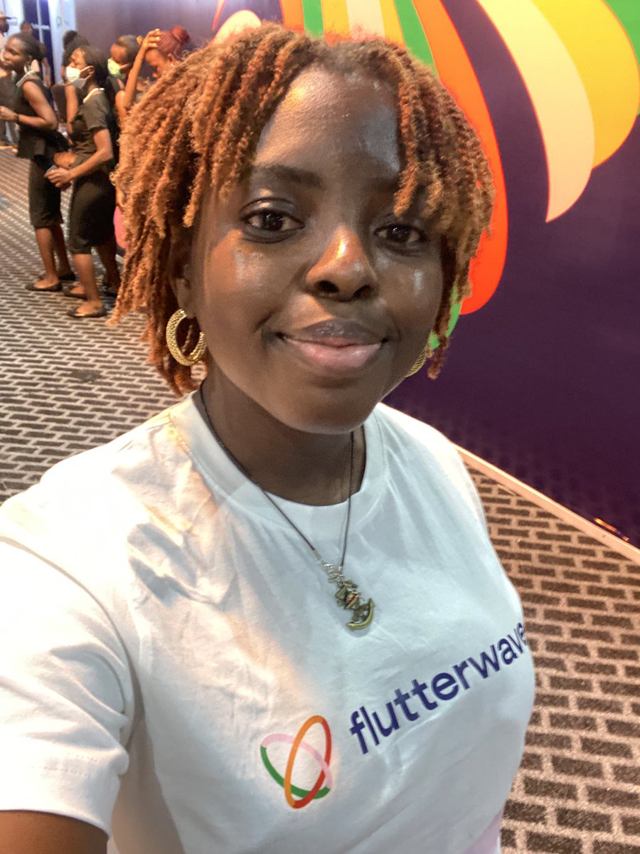fiyin_a_'s tweet photo. At the #FlutterwaveJobFair ft. @Cimbiyatu :) https://t.co/FeAbNvCf3b