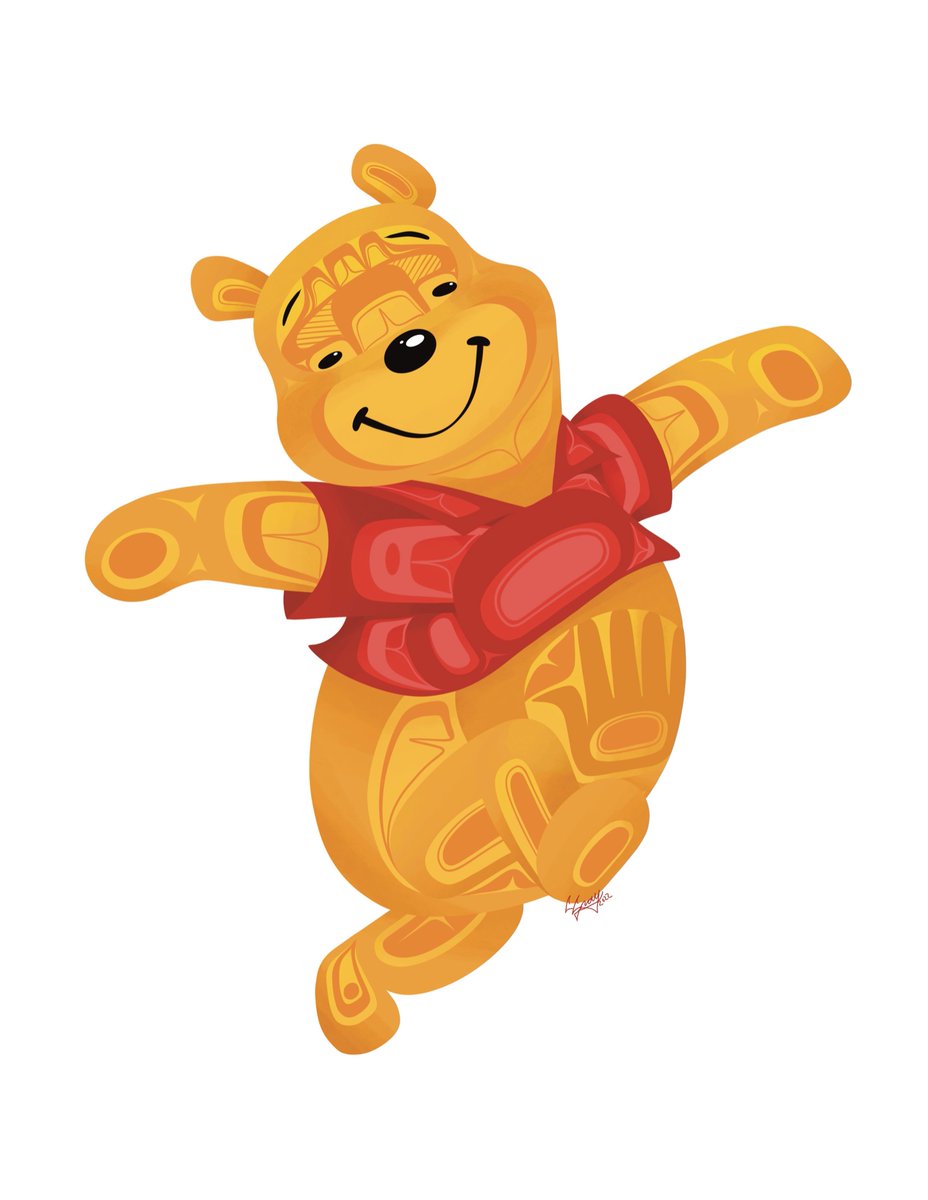 So it turns out I’m really bad at running 3 social media accounts lmao but here’s a Pooh bear for u Twitter