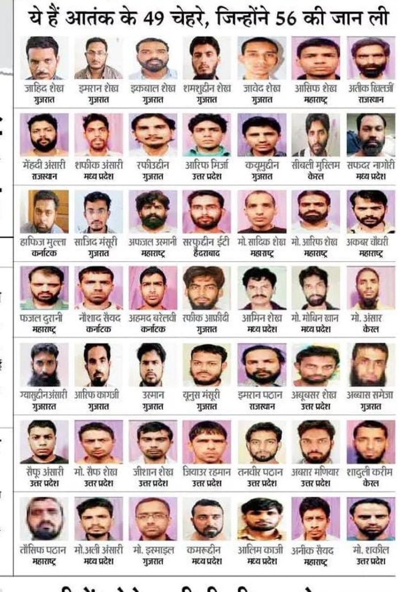 HinduJagrutiOrg's tweet photo. #Terror_Supporter_Jamiat_Ulema opposes death penalty to 2008 Ahmedabad serial blasts convict!

#Probe_JamiatUlema - The organisation that has made several efforts to protect terrorists!

Where are the Halal certification funds collected by Jamiat Ulema-e-Hind spent? @HMOIndia https://t.co/repS8NuV7W