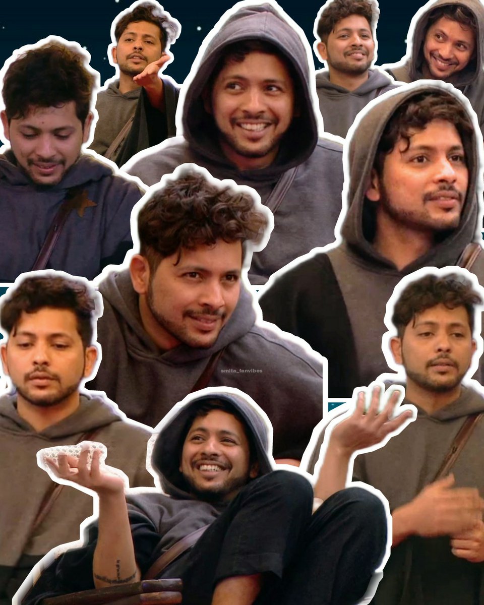 vibinonx's tweet photo. I think I just love to create collages like this due to this cutiiiee face with cute expressions of Mr. Teen-Paanch 🤟😎❤️🤗
Why you are soo cuteeee Man !!!!!
@TheNishantBhat... Ab zhelo roj banayenge hum to aaise collages 🤣

#NishantBhat #NishantSquad https://t.co/0TQOFmUms6