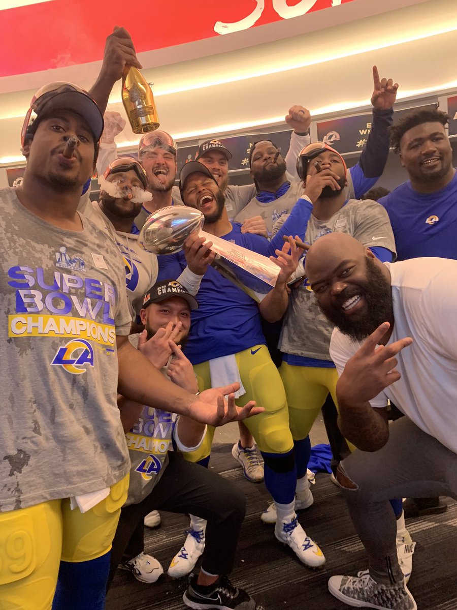 RamsNFLReport's tweet image. Remember when the Rams lost the trade to the Lions?
Remember when the Rams were too far over the salary cap?
Remember when the Rams lost all of their preseason games?
Remember winless November?
Remember when the Rams lost 6 straight to SF?

Look at us now. 😎 #RamsHouse