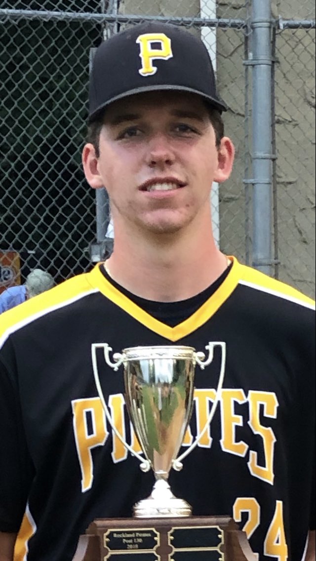 rocklandpirates's tweet photo. Good luck to Rockland Pirates Leo Laders Post 130 RHP Liam Horan as he makes his collegiate debut on the mound for Mount Saint Mary’s today. @NYSALChampion @SeanGHoran https://t.co/Rf6yyCtcGx
