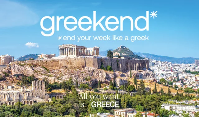 PopagandaGR's tweet photo. «Greekend: End your week like a Greek» επιτέλους μια καμπάνια με πολύ έμπνευση και χιούμορ
https://t.co/uOwx2bRlnI https://t.co/w4eyT1OGv3