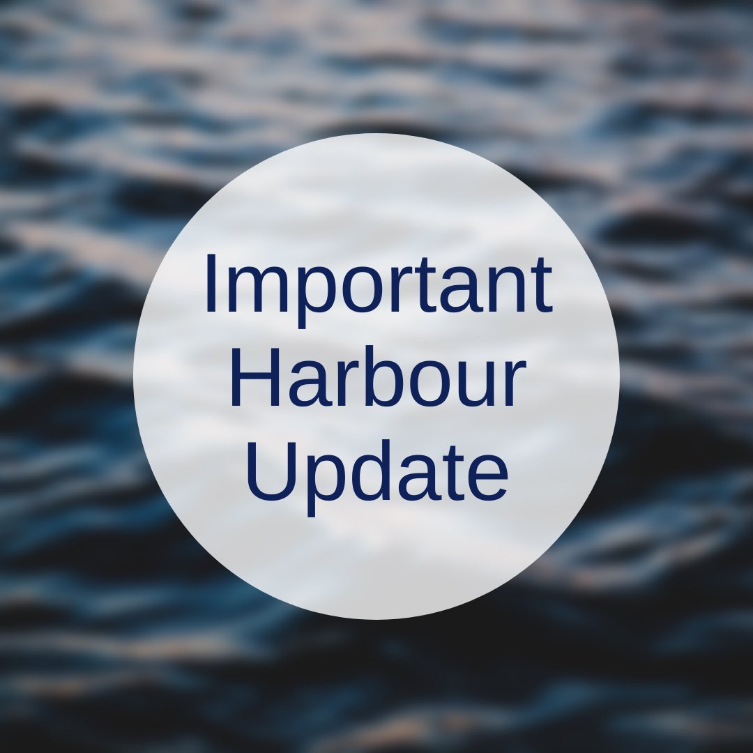 BHAssociation's tweet photo. ⚠️ Harbour Update ⚠️ 
The South Sands Beacon has sustained significant damage. Harbour users must keep towards the port channel marker 21a to avoid the beacons anchor post. Notice to mariners to be released shortly. Weather station will be out of action until further notice 🌧 https://t.co/8adEsP5gE8
