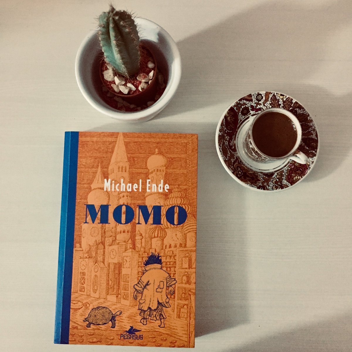 Merhaba arkadaşlar yine bir çekiliş yapayım dedim 😌 Beni takip edip bu tweeti rtweetleyen bir kişiye Momo kitabını hediye etmek istiyorum iyi şanslar dilerim 🌸