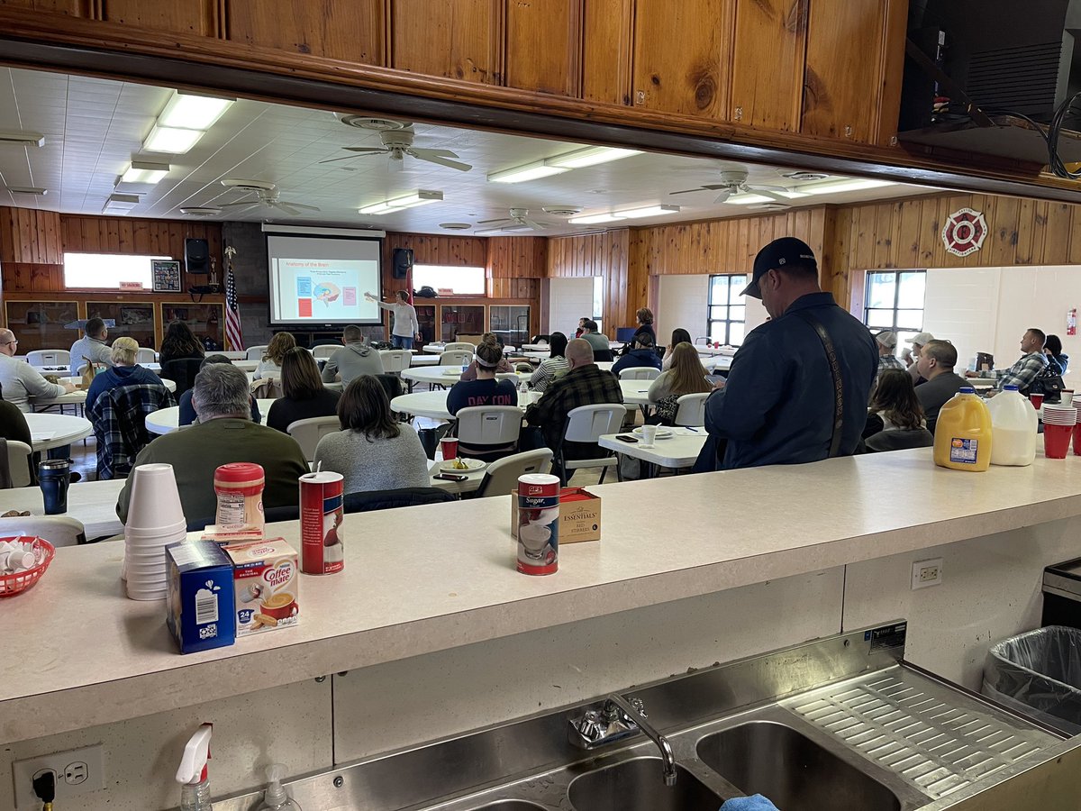 Great turnout this morning at our behavioral health spouse training. Special thanks to Jo Terry from The Chip Terry Fund for First Responders &amp; Alison Fienning from pinpoint behavioral.