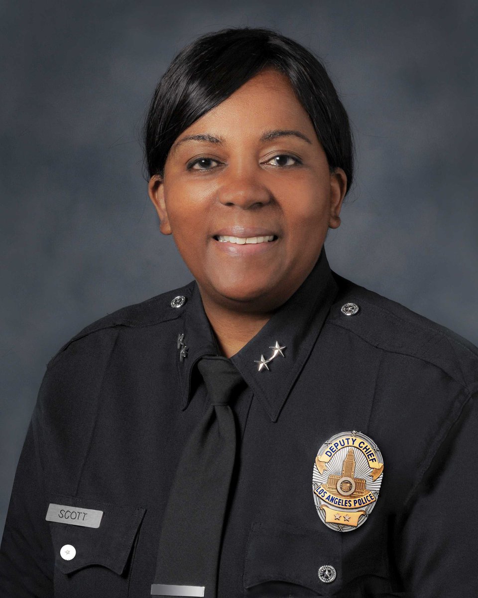 In recognition of Black History Month we honor Regina Scott, who in 2011 became the LAPD’s first Black female Commander. In another “first, she went on to later become the Department’s first Black female Deputy Chief in 2018.