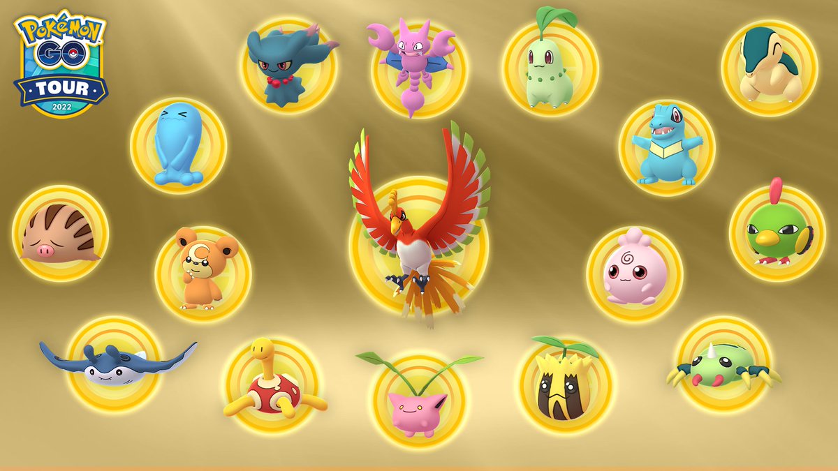 PokemonGoAppLA's tweet image. ¿Se sienten con suerte? ✨ ¡Dígannos si se sienten con suerte! ✨ La edición del #PokemonGOTour: Johto que elijan determinará qué Pokémon variocolor tendrán más oportunidad de ver.