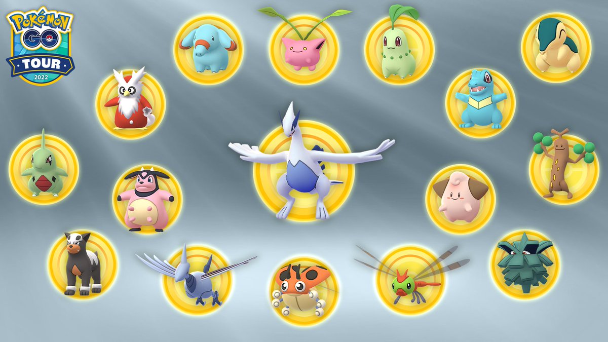 PokemonGoAppLA's tweet image. ¿Se sienten con suerte? ✨ ¡Dígannos si se sienten con suerte! ✨ La edición del #PokemonGOTour: Johto que elijan determinará qué Pokémon variocolor tendrán más oportunidad de ver.