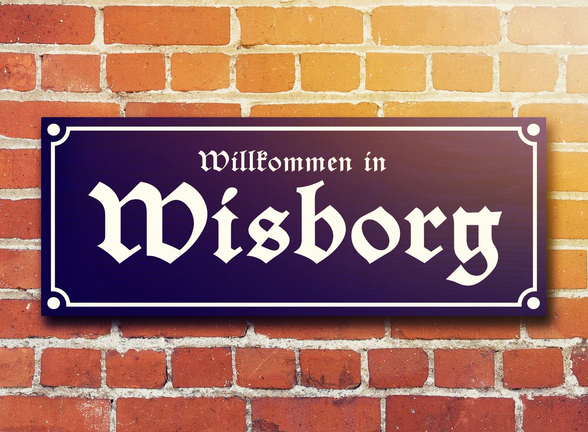 The centenary of F.W. Murnau's 'Nosferatu' is fast approaching and we're working on a few surprises in the lead up. Today has been spent designing and making a 'Wisborg' sign inbetween the rain showers. Very excited to share more with you very soon. #nosferatu #silentcinema