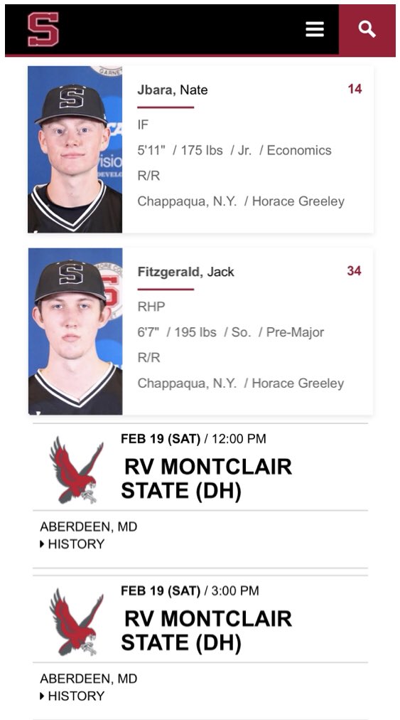 These 2 get to start their seasons today!! Good luck to both of you, your teammates and the coaching staff! Word on the street is Big Fitz gets the pearl in game 2 making his 1st career start🙌🏼💪🏼👍🏼 <a href="/AT4HGHS/">Rachel Marino</a> <a href="/Quaker_Sports/">Greeley Sports Boosters</a> <a href="/GreeleySports/">Greeley Sports</a> <a href="/SwatBaseball/">Swarthmore Baseball</a> <a href="/d3baseball/">D3baseball</a> <a href="/CentennialConf/">CentennialConference</a>