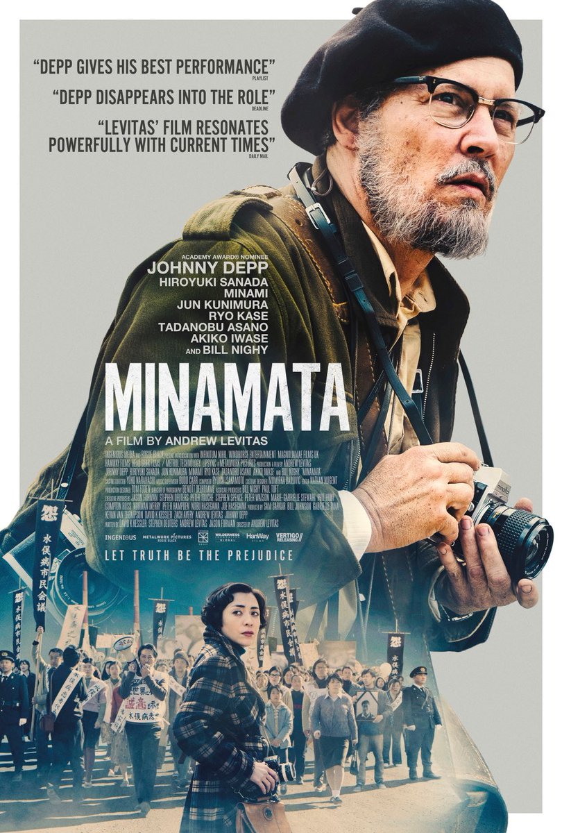 ProcterRobson's tweet photo. Voting for the the best movie #Minamata #OscarsFanFavorite    #Sweepstakes #onesinglevoice @KathJenkins @AndrewLevitas https://t.co/0APOYMfrCr