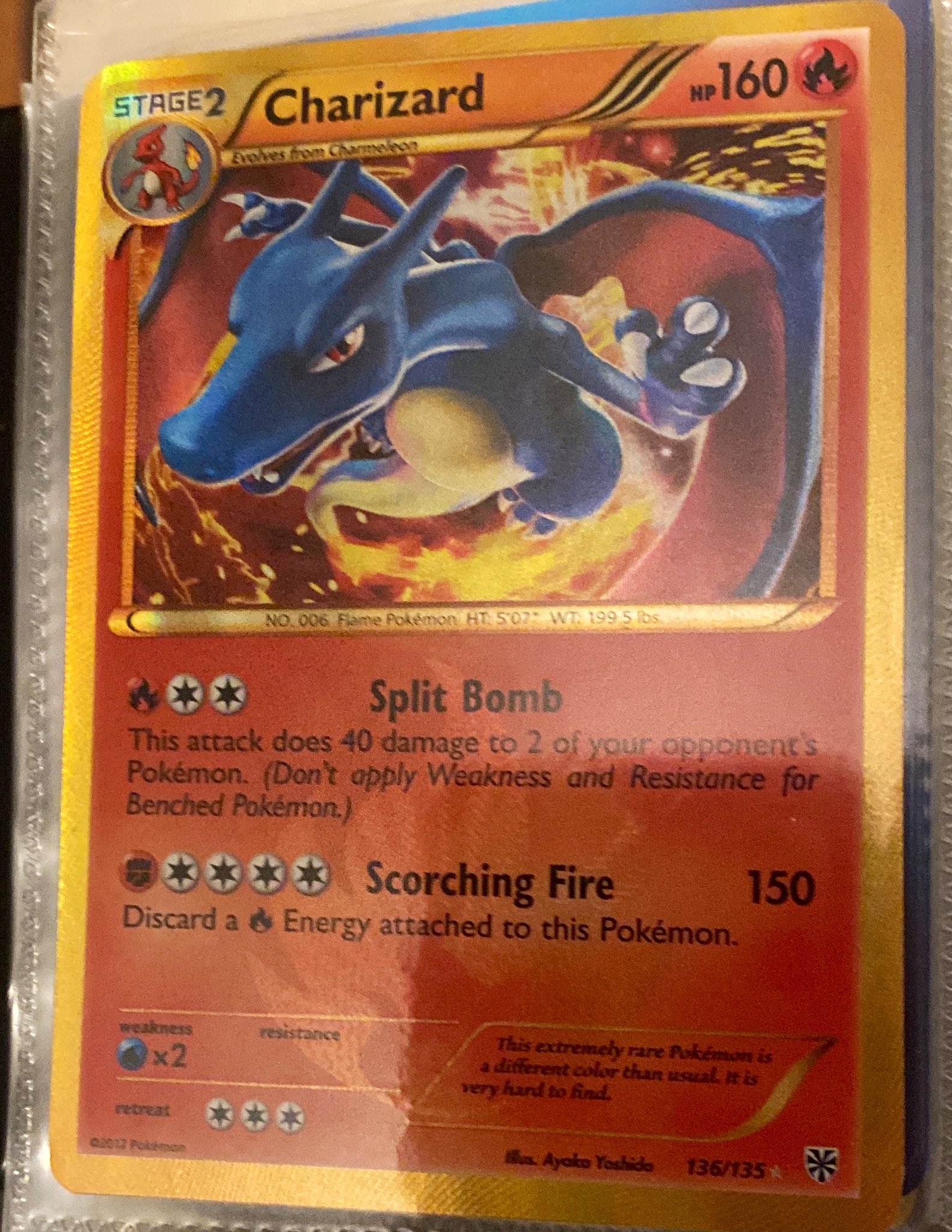 Charizard (136/135), Busca de Cards